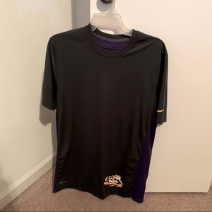 Nike LSU Team Issue Shirt #24 Derek Stingley